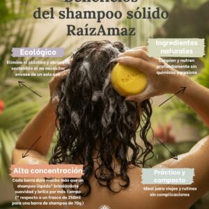 shampoo sólido, muña, arcilla verde, cabello graso, detox, antibacteriano, almendras, purificante